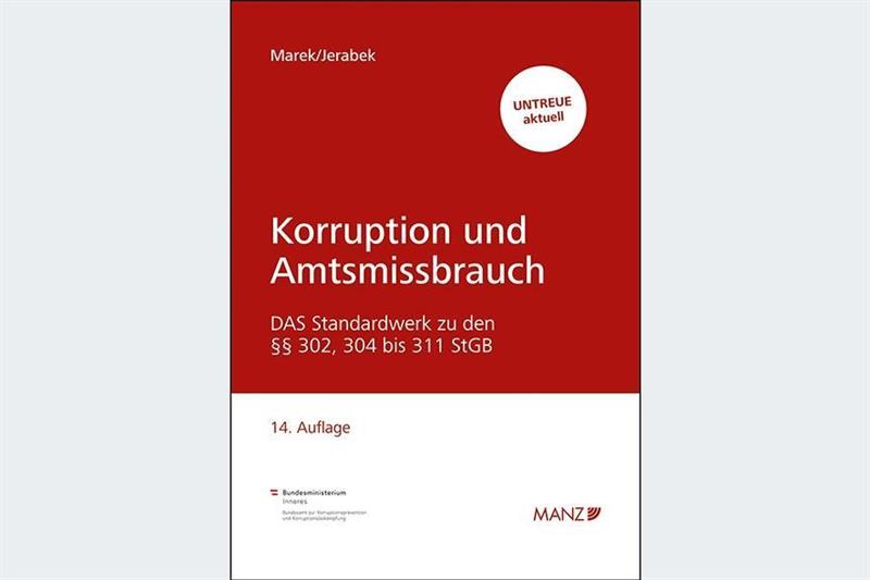 Foto zu Artikel: "Korruption und Amtsmissbrauch" - die 14. Auflage ist da